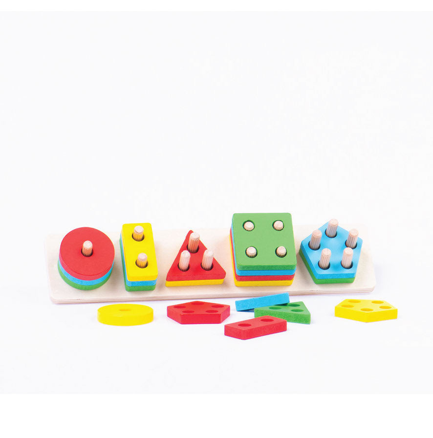 Clasificador de Formas Montessori