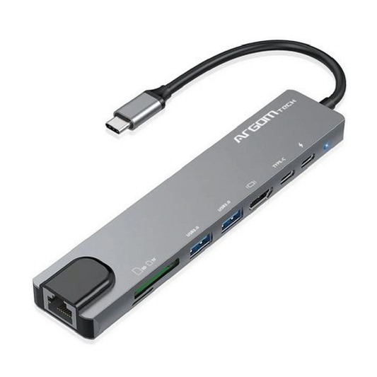 HUB ARGOM 8 IN 1 TYPE-C